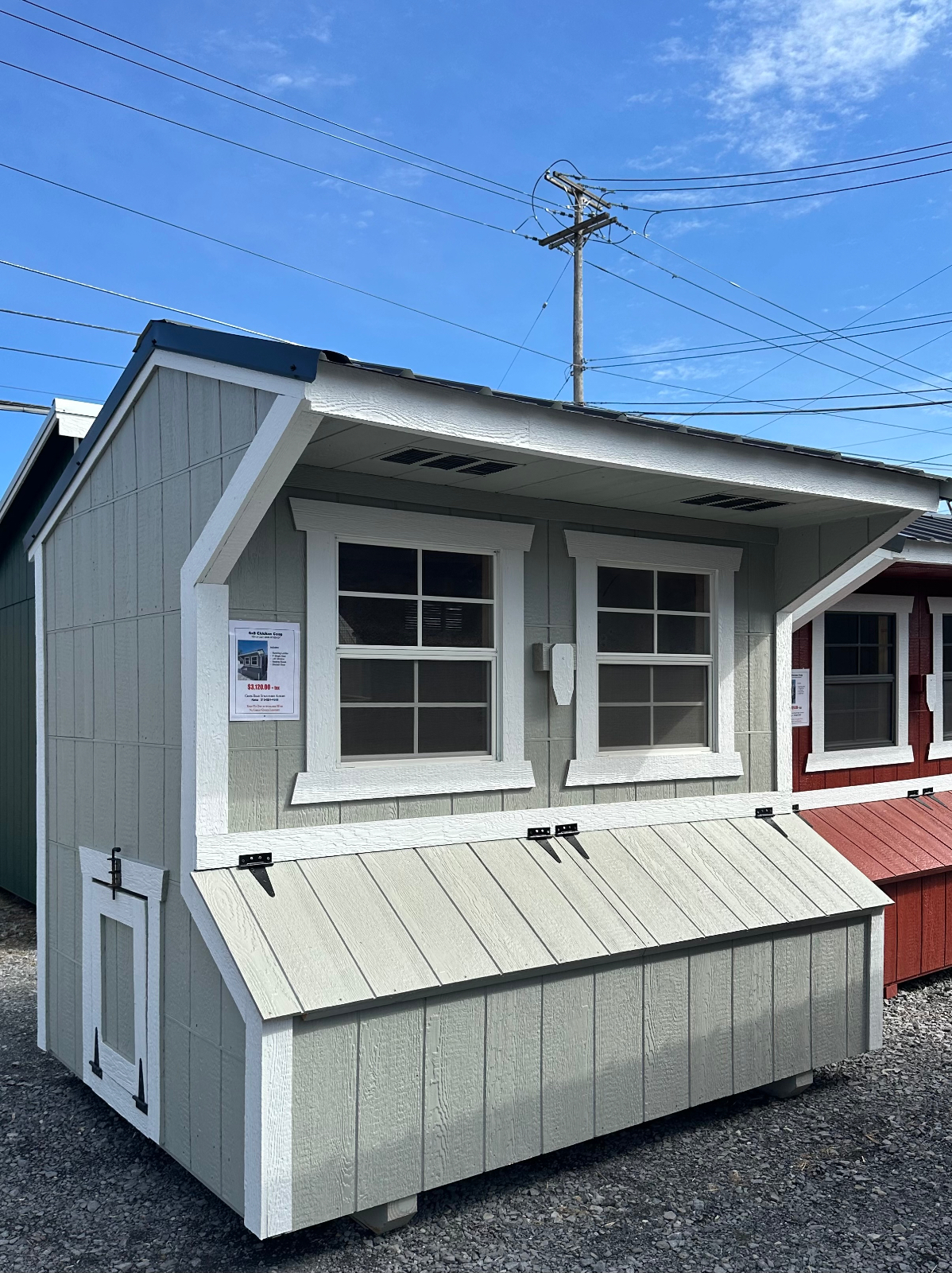 6' x 8' 6x8 Chicken Coop for sale in Auburn, NY